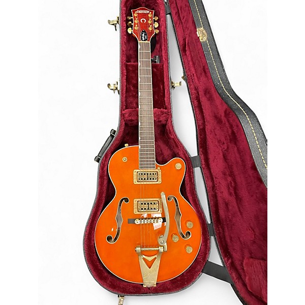Used Gretsch Guitars 6120JR2 Orange Hollow Body Electric Guitar