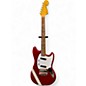Used 2002 Fender Limited Edition Competition Mustang Candy Apple Red Solid Body Electric Guitar thumbnail