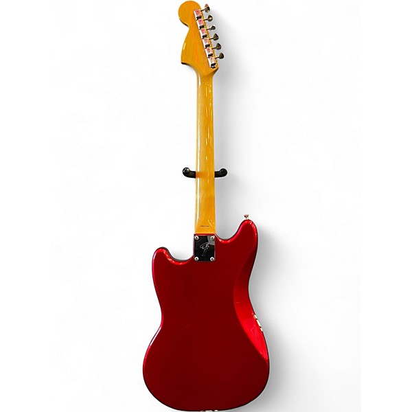 Used 2002 Fender Limited Edition Competition Mustang Candy Apple Red Solid Body Electric Guitar