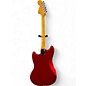 Used 2002 Fender Limited Edition Competition Mustang Candy Apple Red Solid Body Electric Guitar