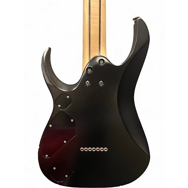 Used Ibanez RGD7UC PRESTIGE SERIES Black Solid Body Electric Guitar