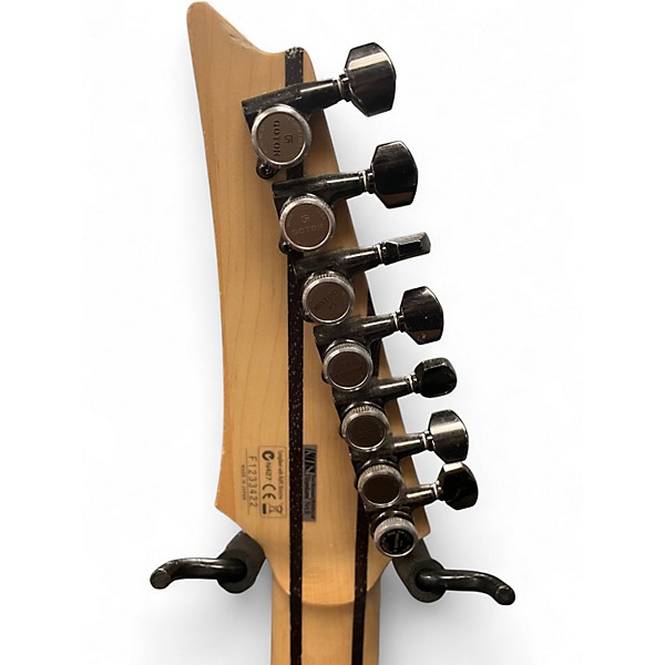 Used Ibanez RGD7UC PRESTIGE SERIES Black Solid Body Electric Guitar