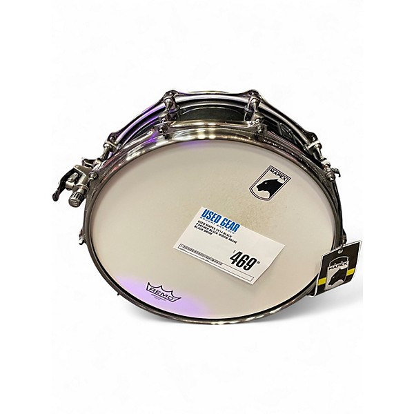 Used Mapex 5X14 Black Panther Black Widow Snare Black Drum
