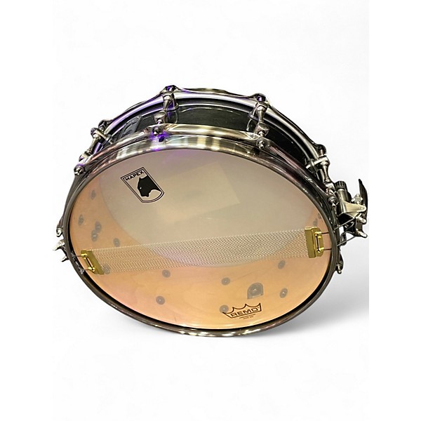 Used Mapex 5X14 Black Panther Black Widow Snare Black Drum