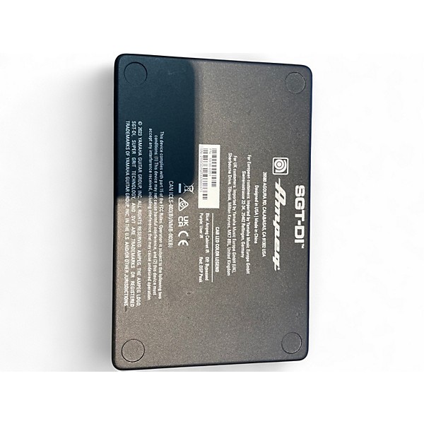 Used Ampeg SGT-DI Bass Preamp