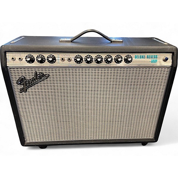 Used Fender 1968 Custom Deluxe Reverb 22W 1x12 Tube Guitar Combo Amp