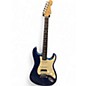 Used 2021 Fender American Ultra Stratocaster HSS Cobra Blue Solid Body Electric Guitar