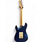 Used 2021 Fender American Ultra Stratocaster HSS Cobra Blue Solid Body Electric Guitar
