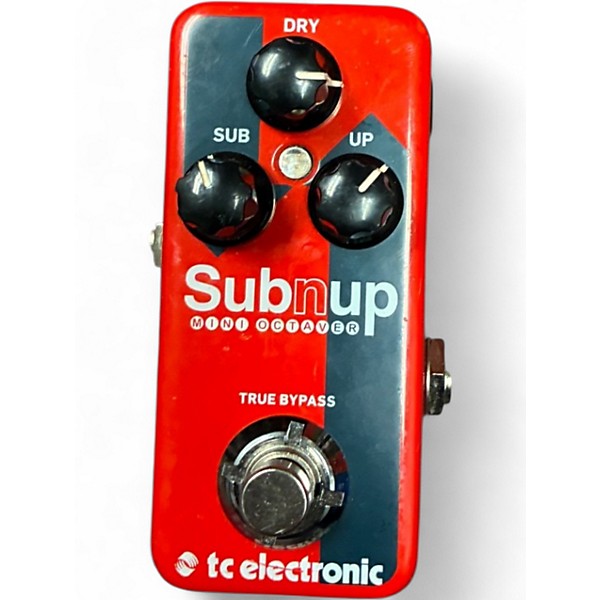 Used TC Electronic Sub N Up Mini Octaver Effect Pedal