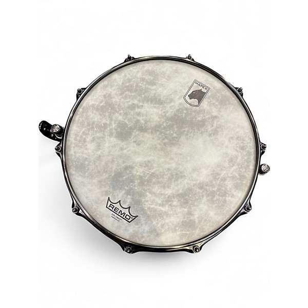 Used Mapex 14X4.5 Black Panther Versatus Russ Miller Signature Cherry Burl Drum