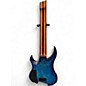 Used Legator Ghost Overdrive 8 Multi Scale Blue Solid Body Electric Guitar