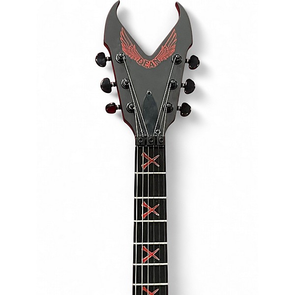 Used 2021 Dean KERRY KING V Satin Black Solid Body Electric Guitar