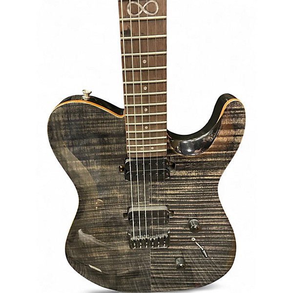 Used Chapman ML3 Modern Trans Black Solid Body Electric Guitar
