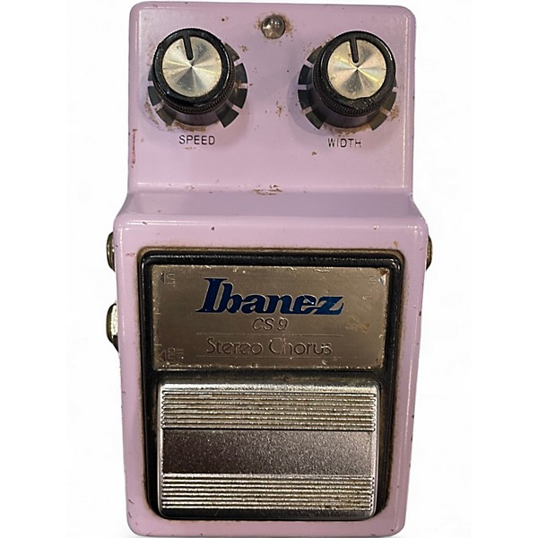 Used Ibanez CS9 Stereo Chorus Effect Pedal