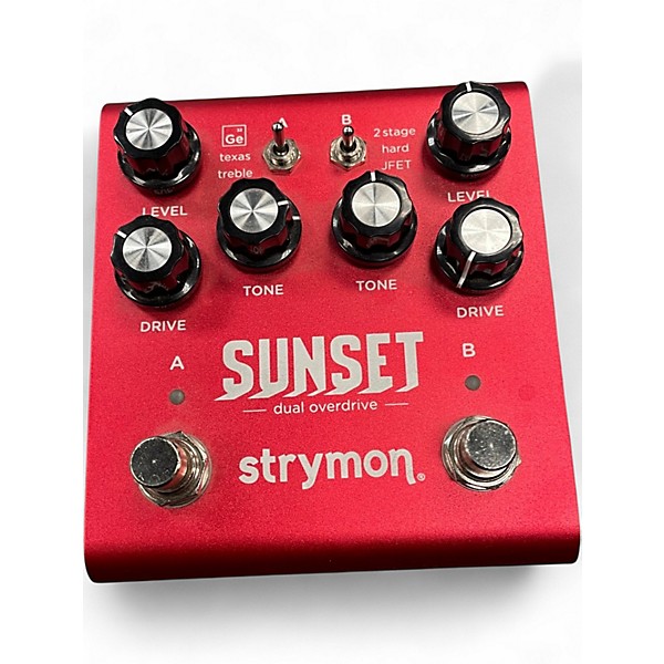 Used Strymon Sunset Dual Overdrive Effect Pedal