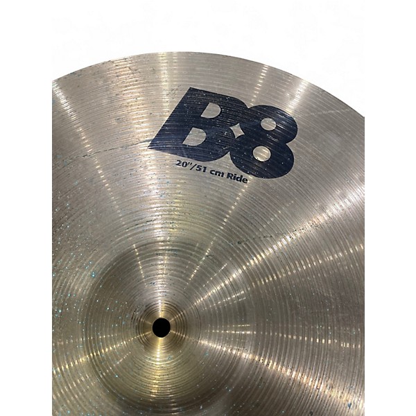 Used SABIAN 20in B8 Ride Cymbal