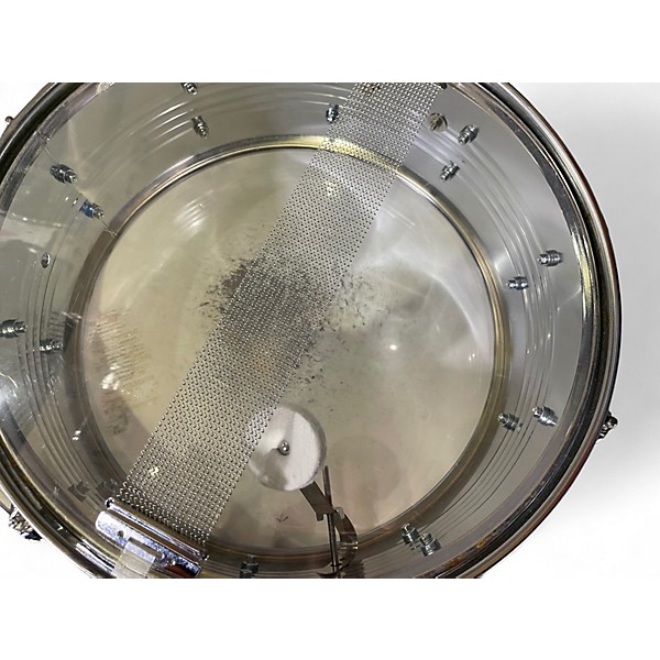 Used Pearl 14in METAL Silver Drum