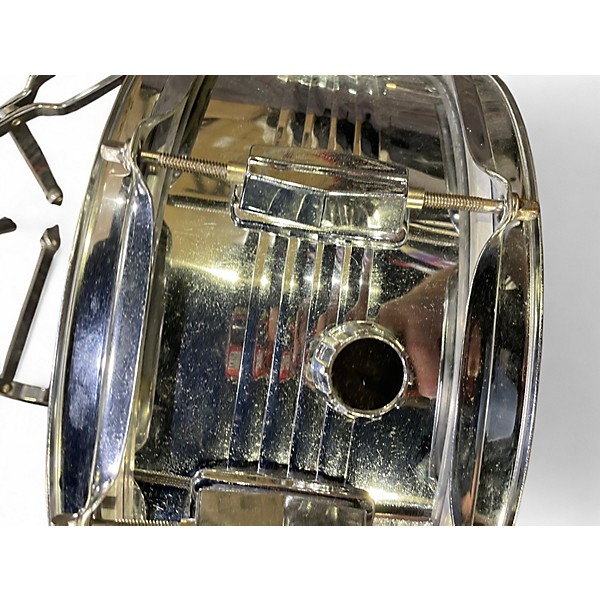 Used Pearl 14in METAL Silver Drum