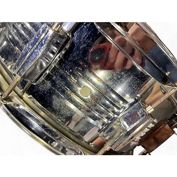 Used Pearl 14in METAL Silver Drum