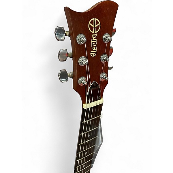 Used 1970s Electra X280 Natural Solid Body Electric Guitar