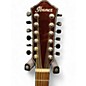Used Ibanez AEWC4012 Tobacco Sunburst 12 String Acoustic Electric Guitar