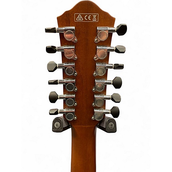 Used Ibanez AEWC4012 Tobacco Sunburst 12 String Acoustic Electric Guitar