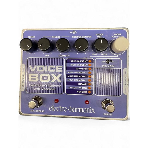 Used Electro-Harmonix Voicebox Vocal Harmony Vocoder Vocal Processor