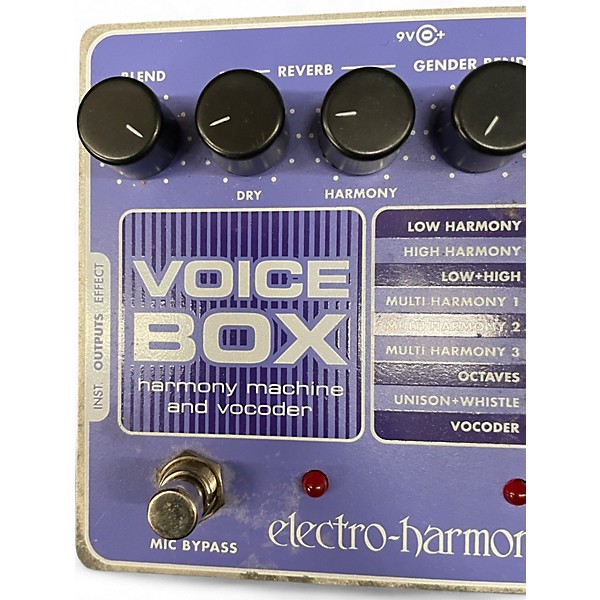 Used Electro-Harmonix Voicebox Vocal Harmony Vocoder Vocal Processor