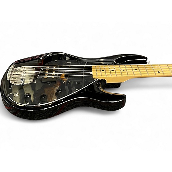 Used Sterling by Music Man SUB Stingray 5 Black Electric Bass Guitar