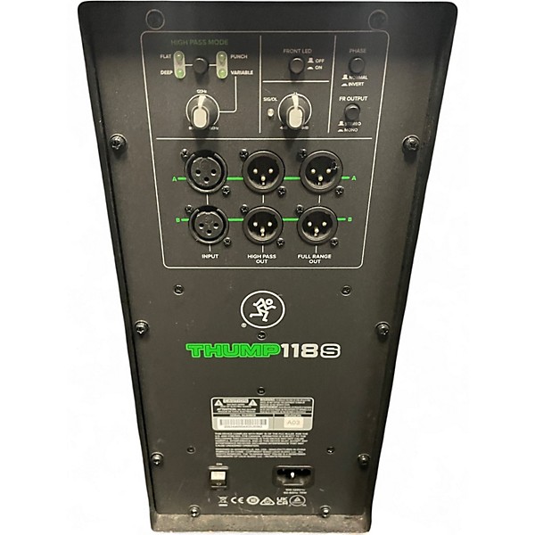 Used Mackie THUMP 118S Powered Subwoofer
