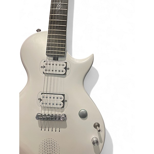 Used Enya NOVA GO SONIC Alpine White Solid Body Electric Guitar