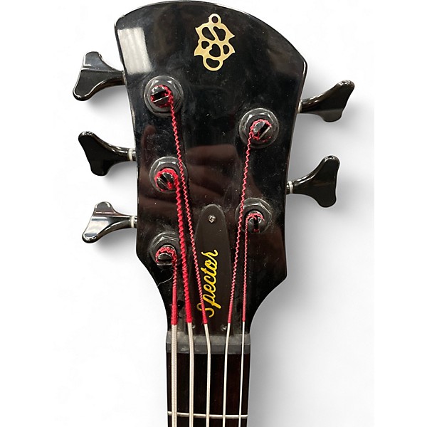 Used Spector Legend 5 Classic Trans Black Electric Bass Guitar