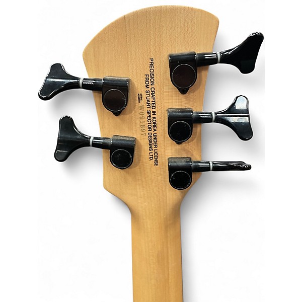 Used Spector Legend 5 Classic Trans Black Electric Bass Guitar