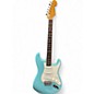 Used Fender Artist Series Eric Johnson Stratocaster Tropical Turquoise Solid Body Electric Guitar thumbnail