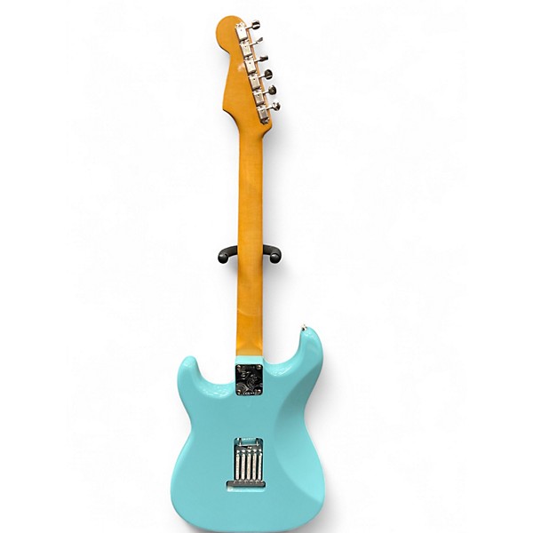 Used Fender Artist Series Eric Johnson Stratocaster Tropical Turquoise Solid Body Electric Guitar