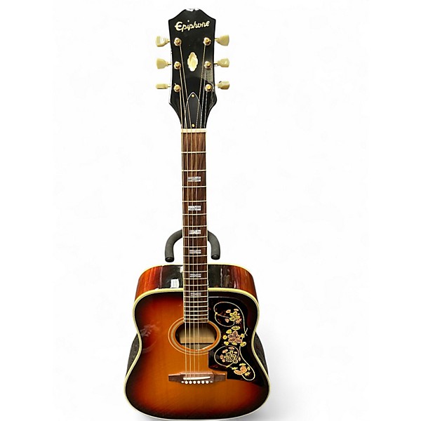 Used Epiphone FR110 frontier Sunburst Acoustic Electric Guitar