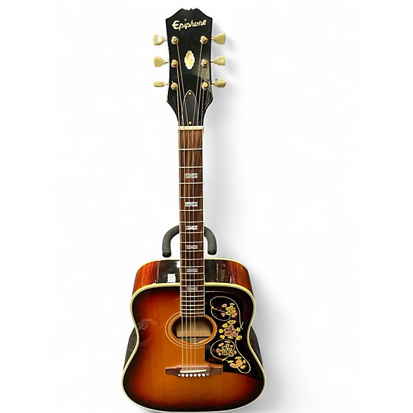 Used Epiphone FR110 frontier Sunburst Acoustic Electric Guitar