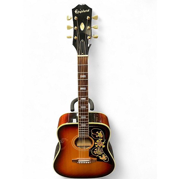 Used Epiphone FR110 frontier Sunburst Acoustic Electric Guitar