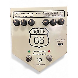 Used Visual Sound V2RT66 V2 Route 66 Overdrive Compressor Effect Processor