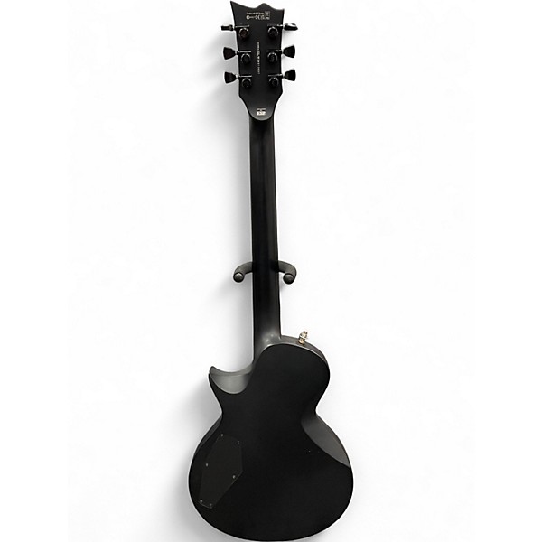 Used ESP ec black metal Satin Black Solid Body Electric Guitar