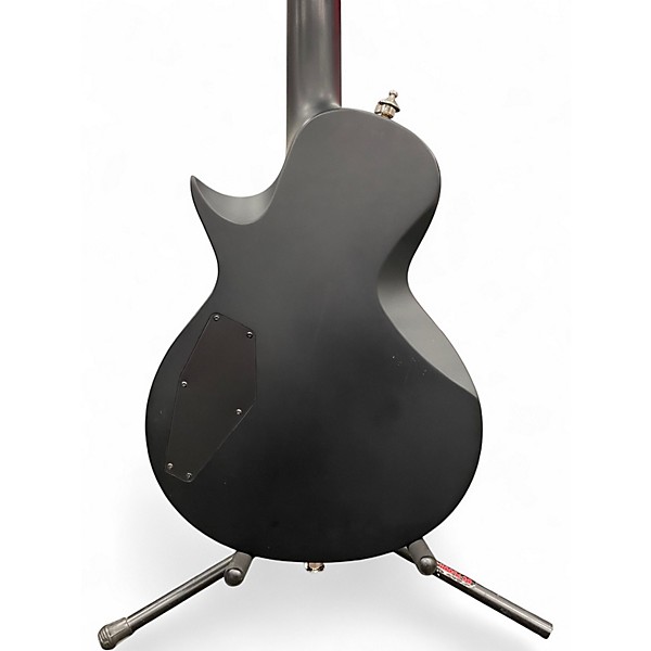 Used ESP ec black metal Satin Black Solid Body Electric Guitar