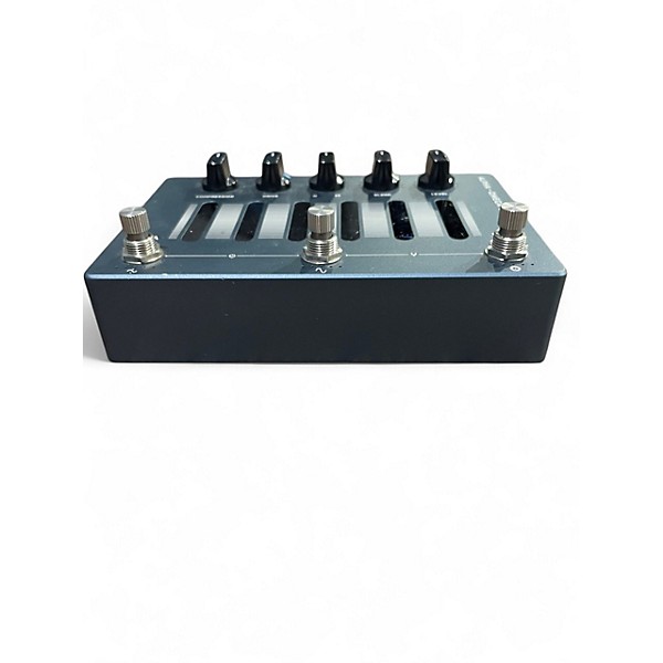 Used Darkglass Alpha-Omega Photon Bass Effects Pedal Blue Bass Effect Pedal