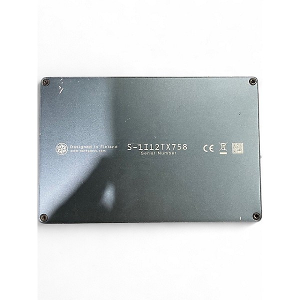 Used Darkglass Alpha-Omega Photon Bass Effects Pedal Blue Bass Effect Pedal