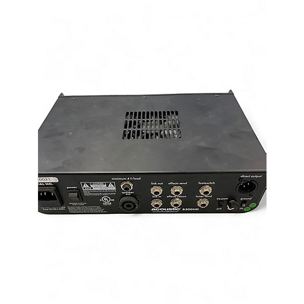 Used Acoustic B300HD Bass Amp Head