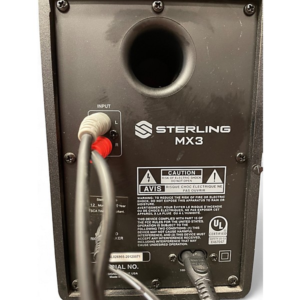 Used Sterling Audio MX3 Pair Powered Monitor