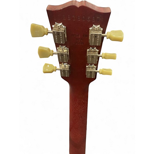 Used 2008 Gibson Les Paul Studio Wine Red Solid Body Electric Guitar