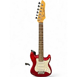 Used Sx custom vintage 3/4 Candy Apple Red Solid Body Electric Guitar