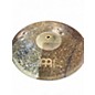 Used MEINL 14in Byzance Extra Dry Medium hihat Cymbal