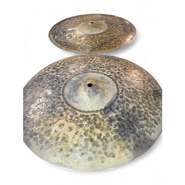 Used MEINL 14in Byzance Extra Dry Medium hihat Cymbal