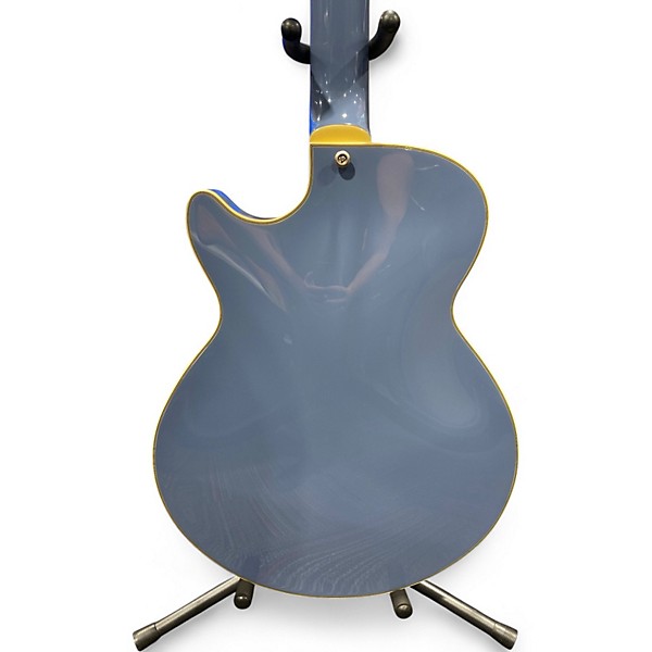 Used D'Angelico EX-SS Tour Slate Blue Hollow Body Electric Guitar